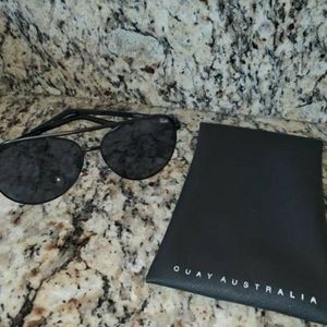 Quay Vivienne Aviator Sunglasses